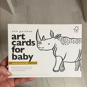 Wee Gallery Black & White Safari Art Cards